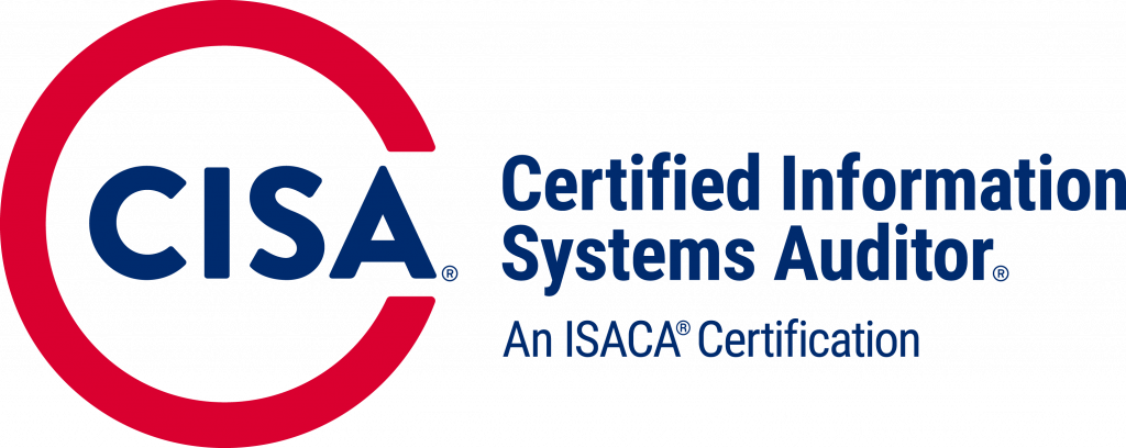 Official ISACA logo for CISA - Certified Information Systems Auditor