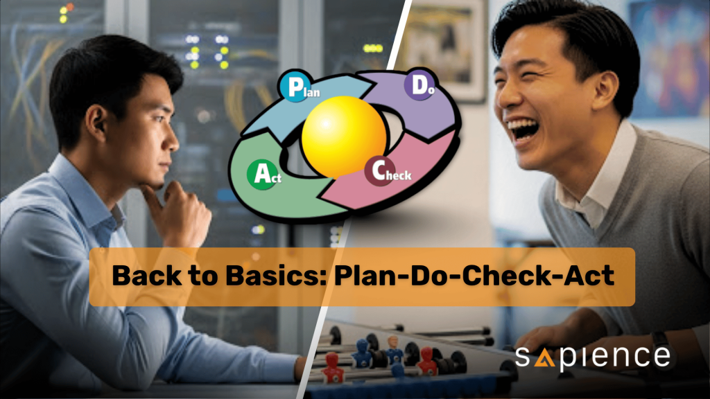 Back to Basics… PDCA | Sapience Consulting